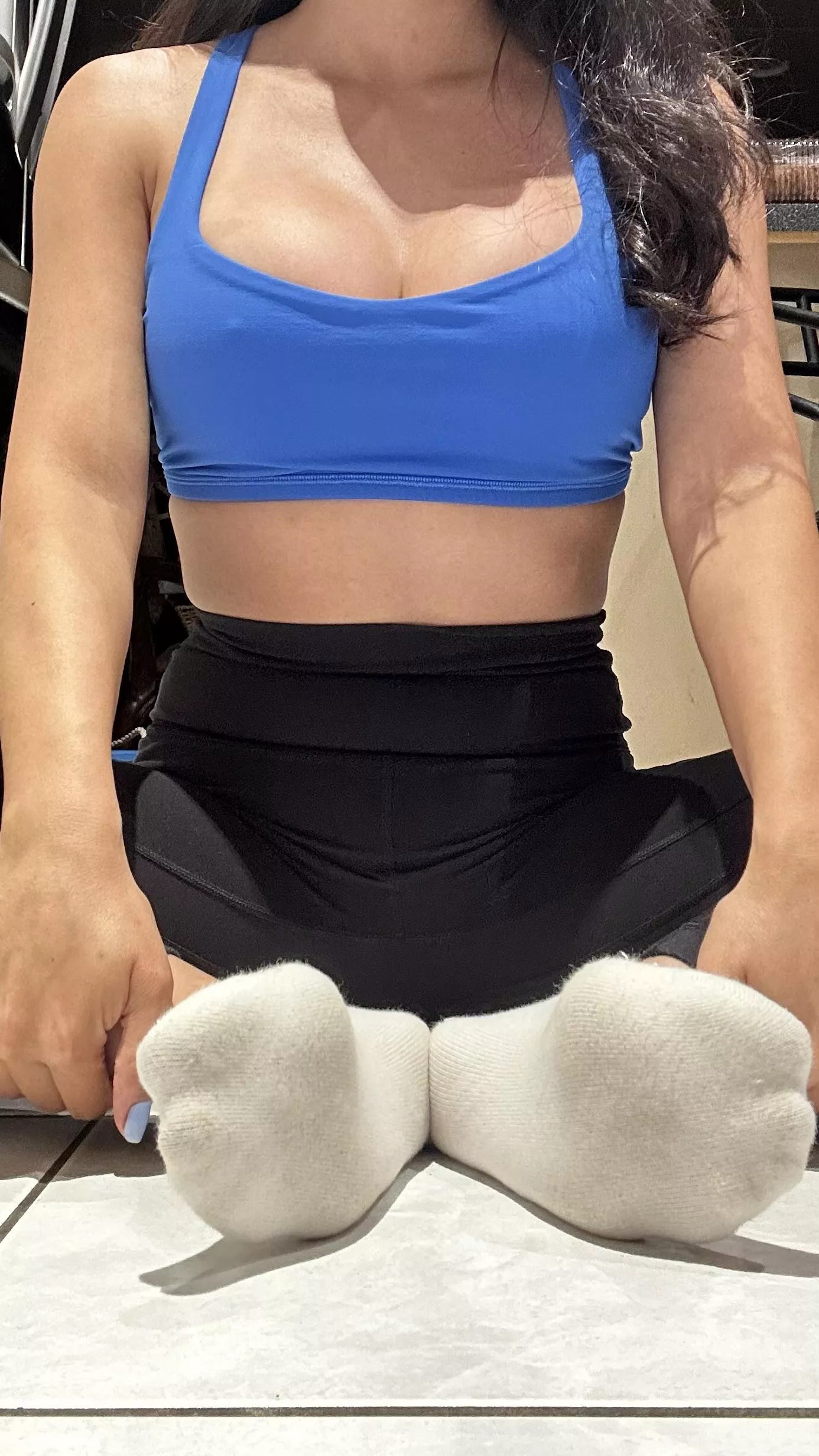 Sweaty 2 day worn socks (selling- US based) free shipping, tracking info and proof of wear