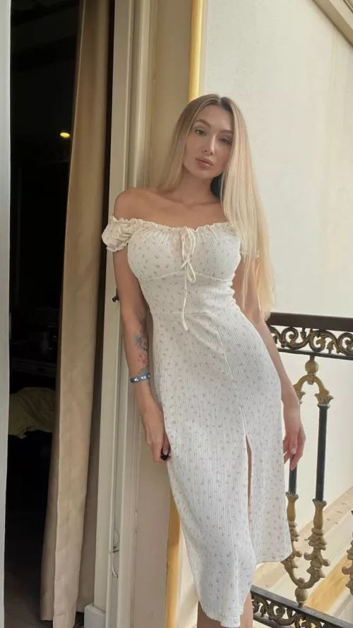 That dress makes me look like a virgin