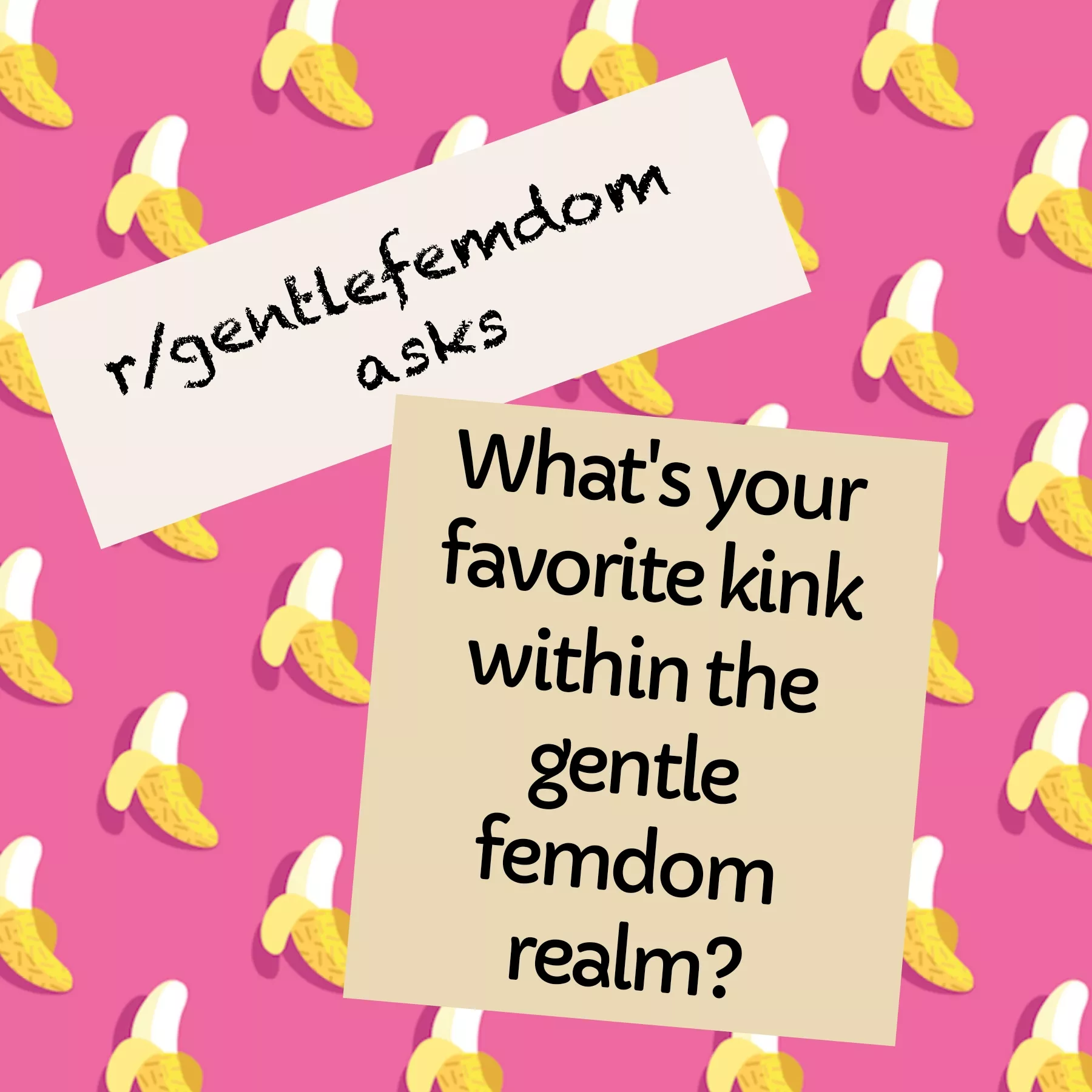 The new question of the week has arrived! The new question of the week has arrived!