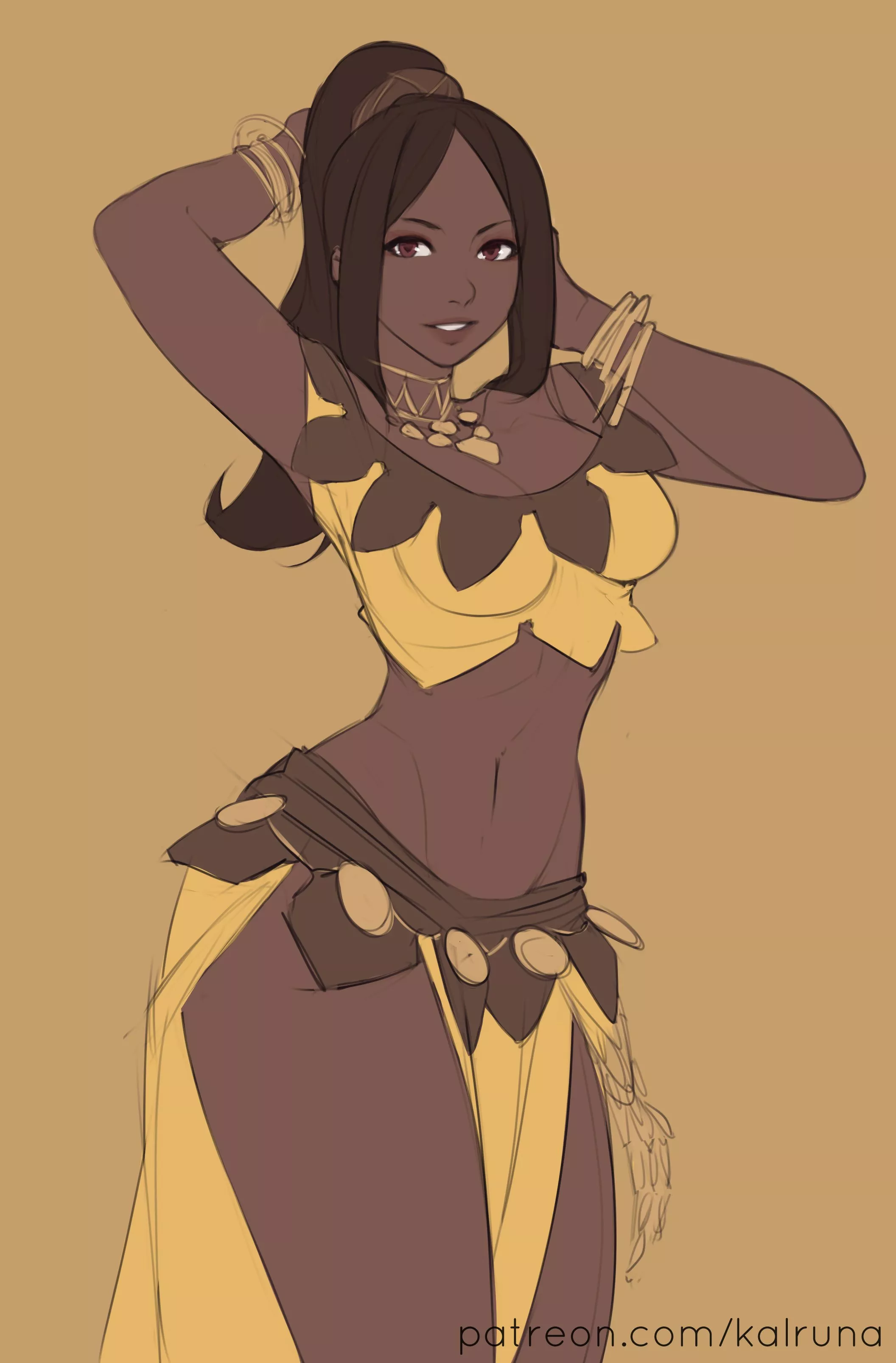 Timerra in Primrose's Outfit! (Kalruna) [Fire Emblem: Engage]
