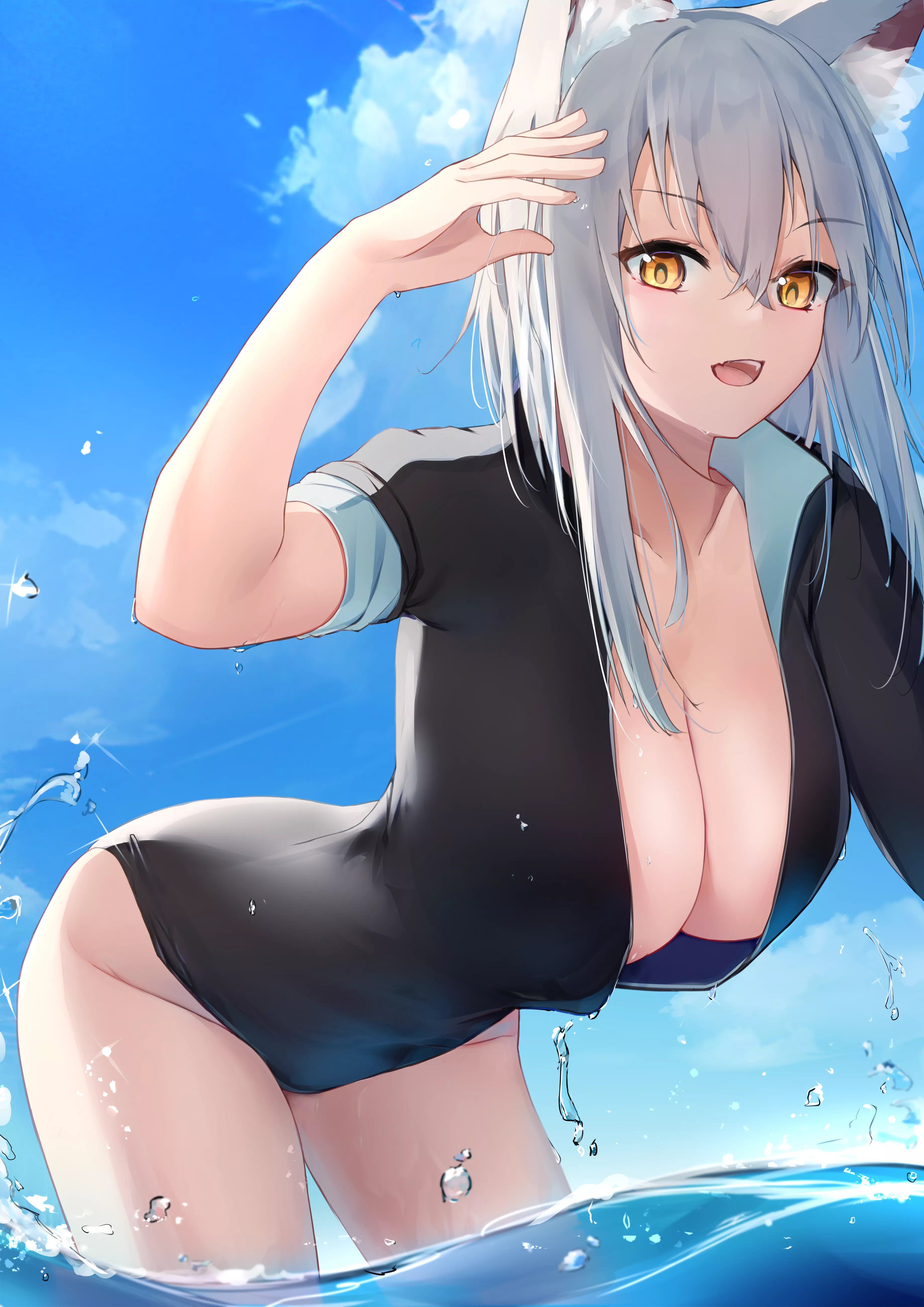 Wetsuit Projekt Red (Kotoha) [Arknights]