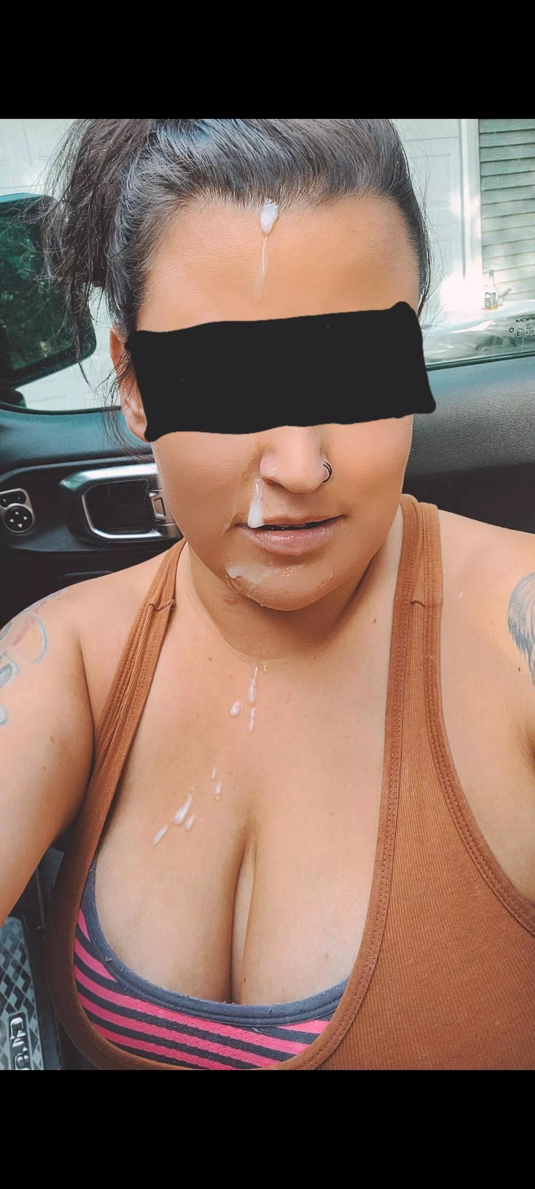 When I let the guys choose where they cum, the gave is always a top choice