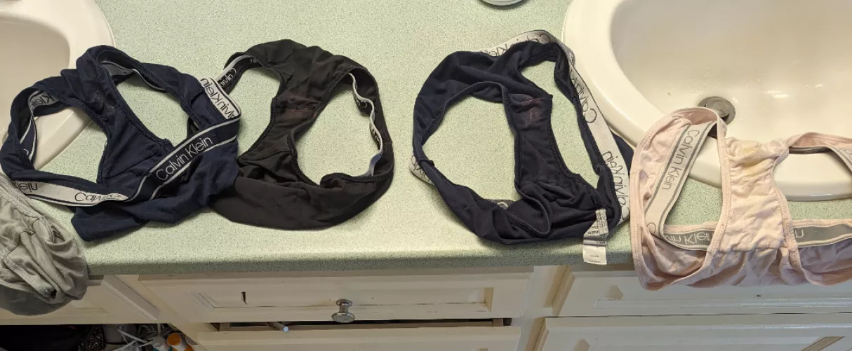 Wife likes her Calvin's, which to play with first? ;)