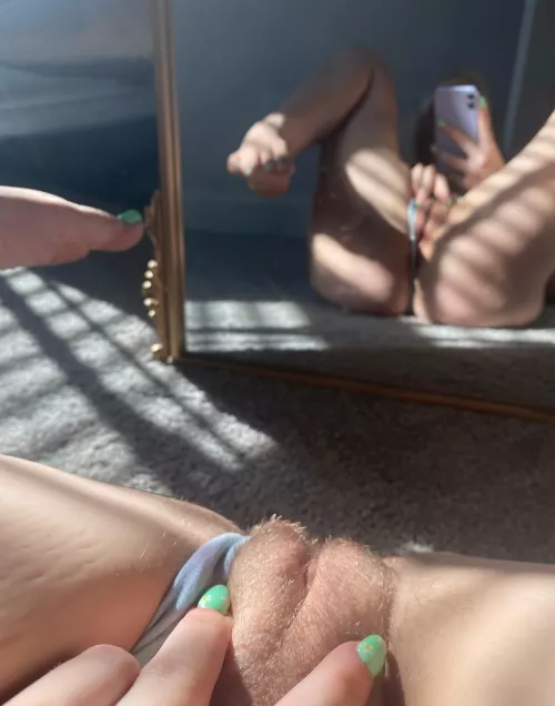 Will you let me put this hairy pussy on your face?