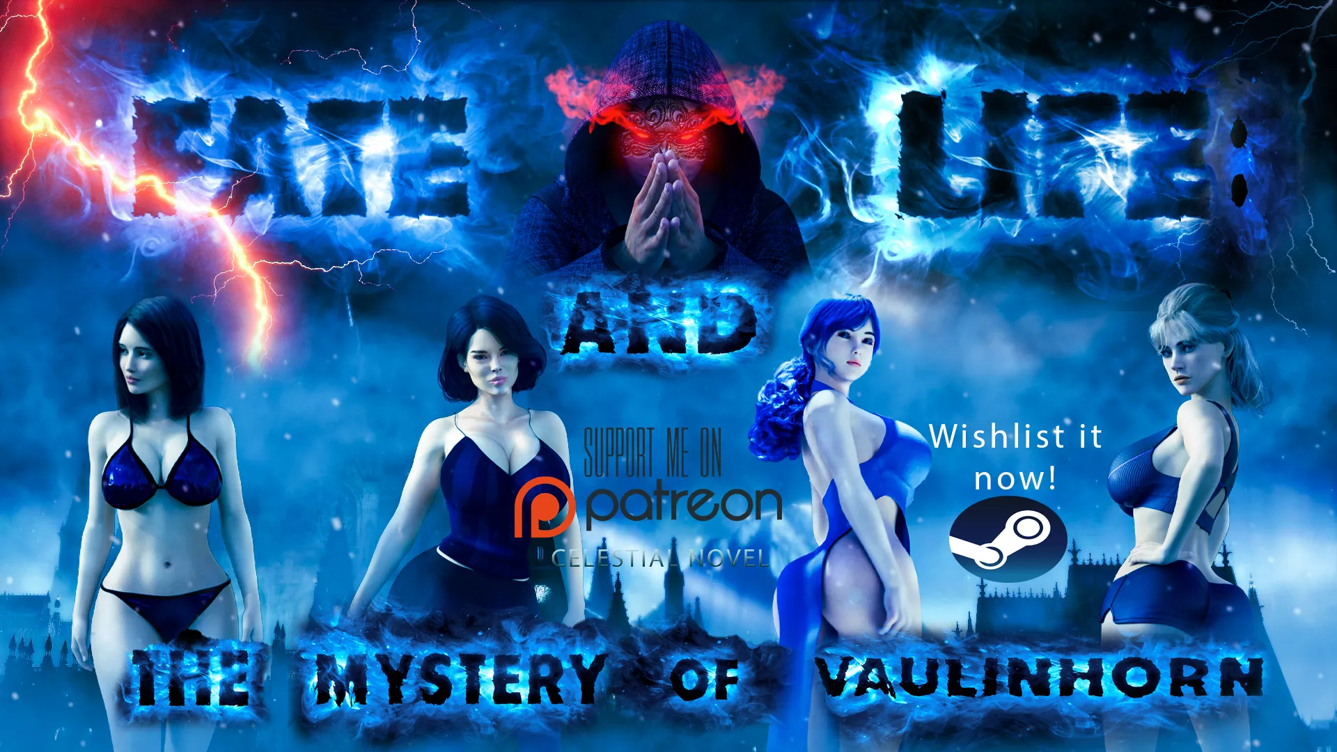 Wishlist Fate and Life, a netorare game, in Steam!