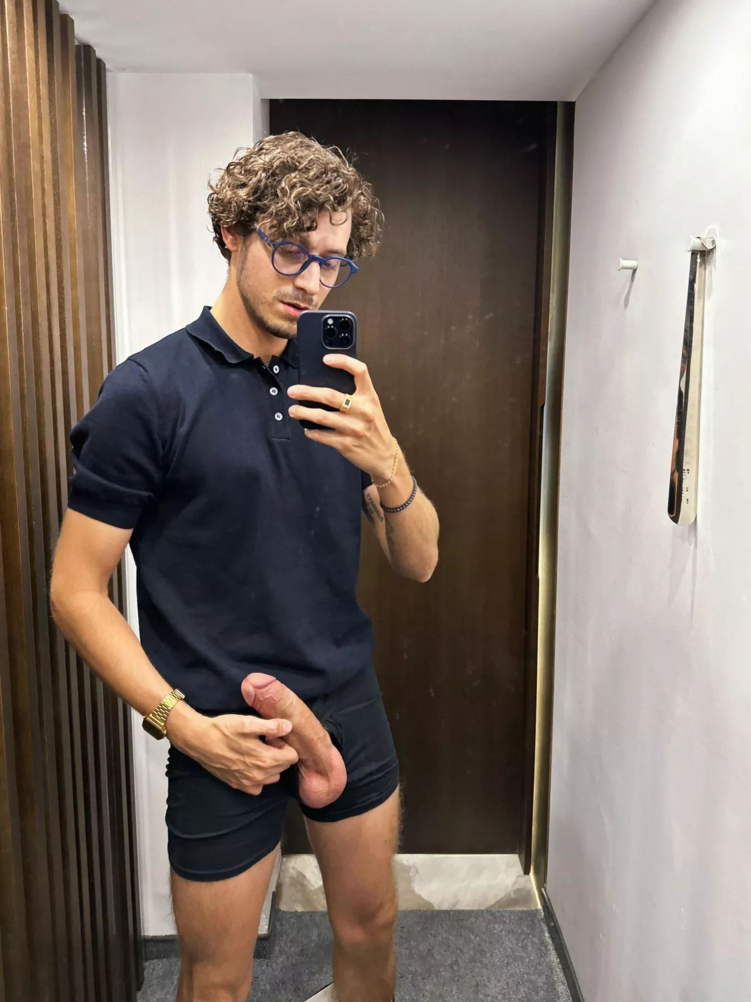 You and the boss are alone in the office and he whips this out - what do you do?