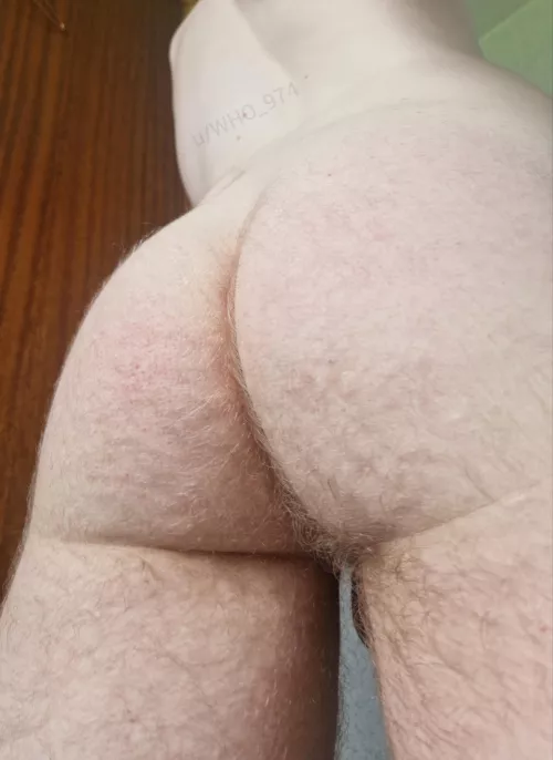 (22) My hairy Scottish butt