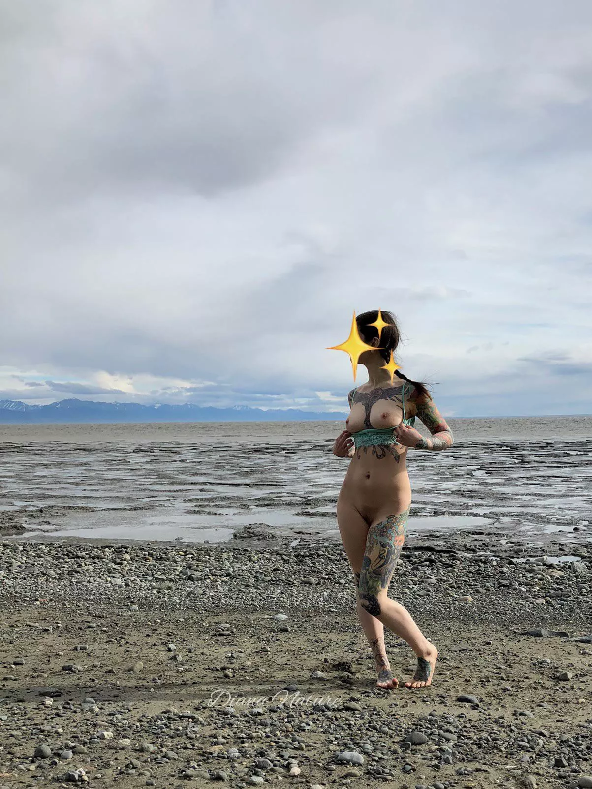 A chilly day at the beach!