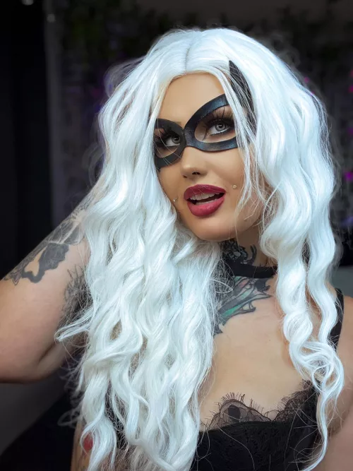 black cat by vixxenkitten_