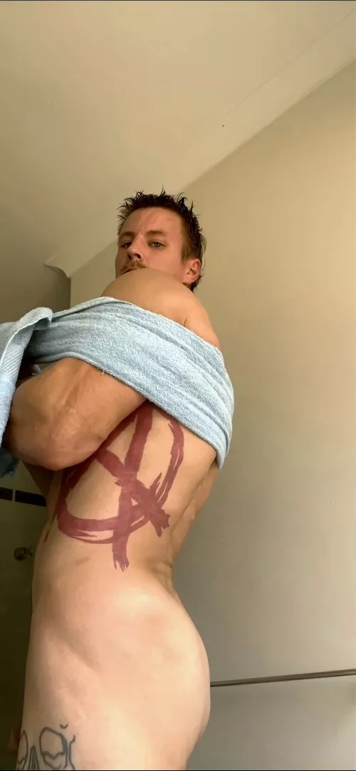 Can you towel me down?