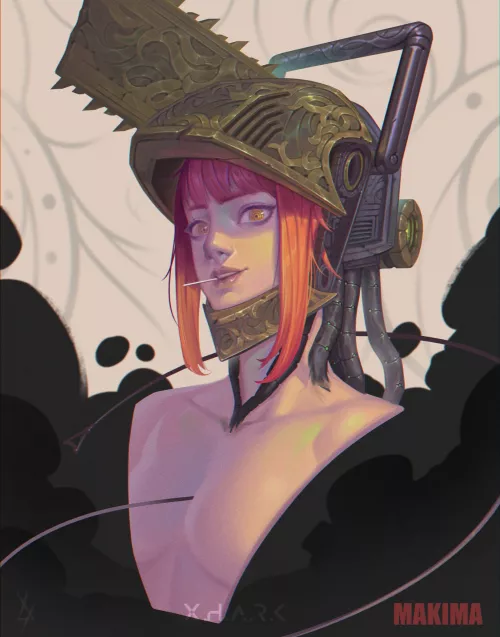 Chainsaw Makima, art by me