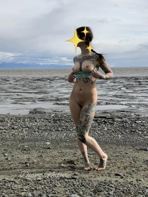 Chilly beach adventures!