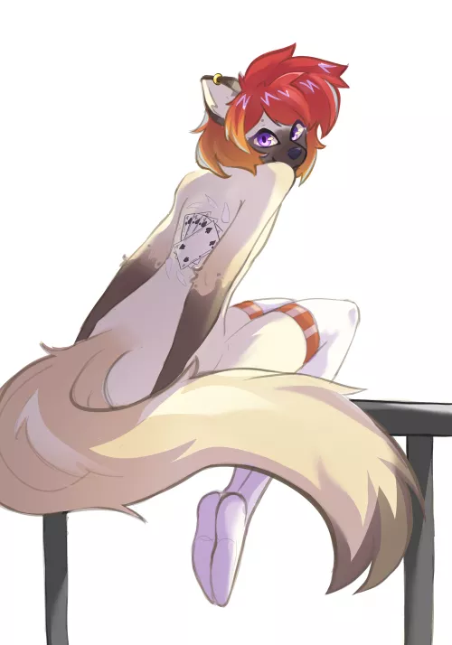 commission done for queso! (art by me!)