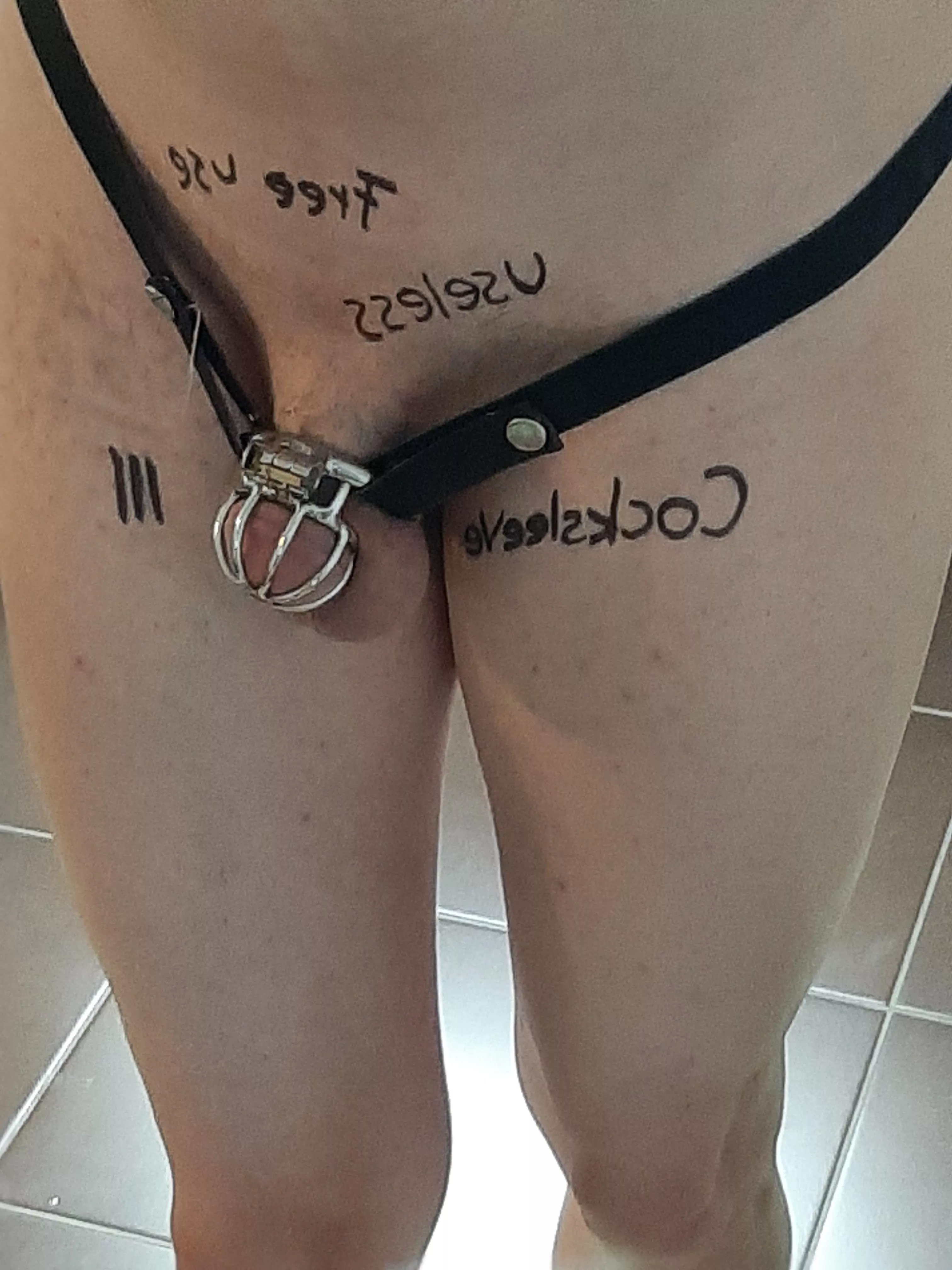 Day 3. I got told some words for my bodywriting Day 3. I got told some words for my bodywriting