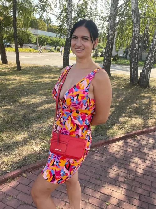 Decided to walk a new dress F33