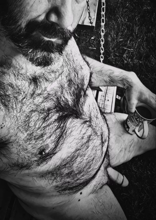 Enjoying the Sunday morning rise.