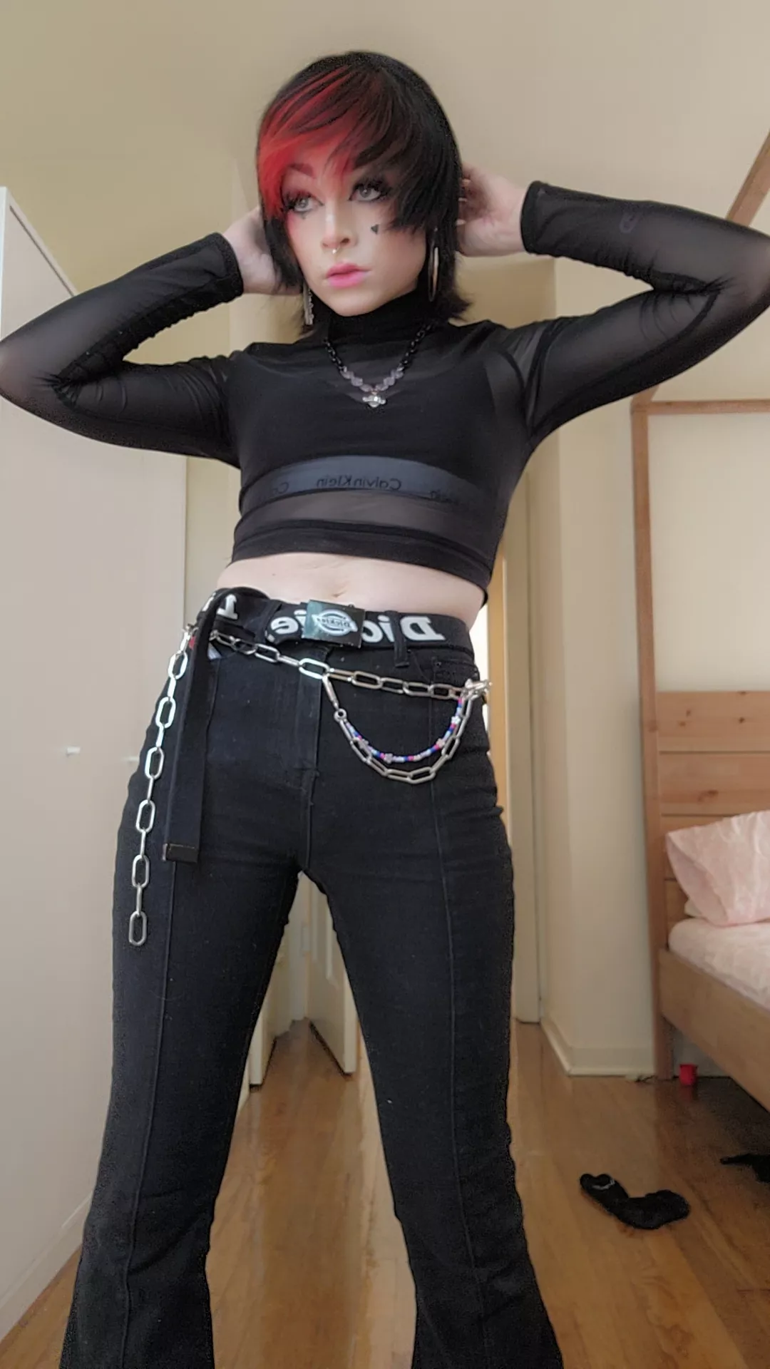 Felt too cute 🥰🥰🥰🖤🖤🖤