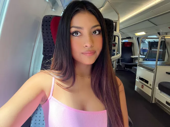 [f]emale on the train