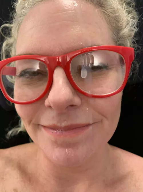 Good thing I had on my glasses