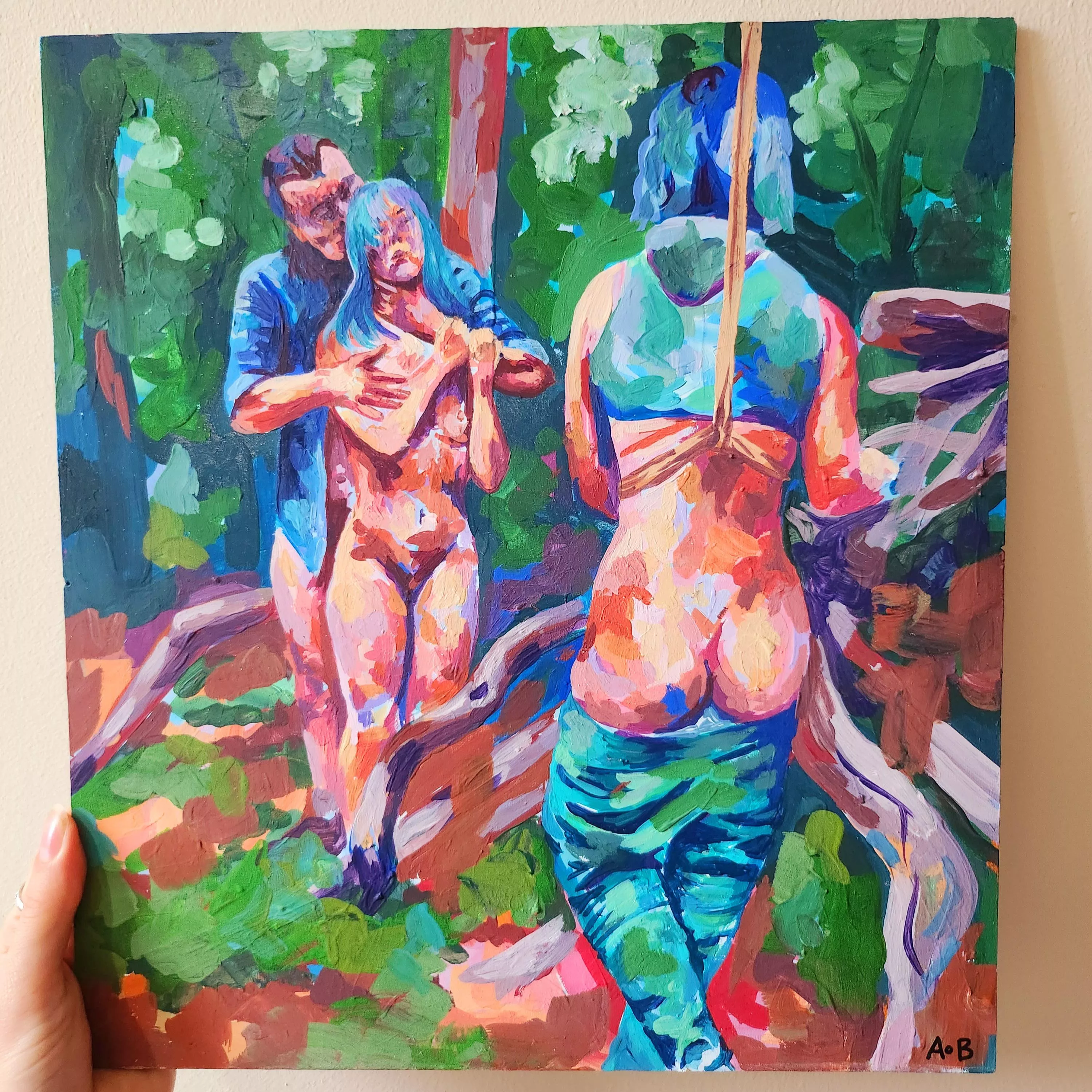 'Grip me like an animal' by me