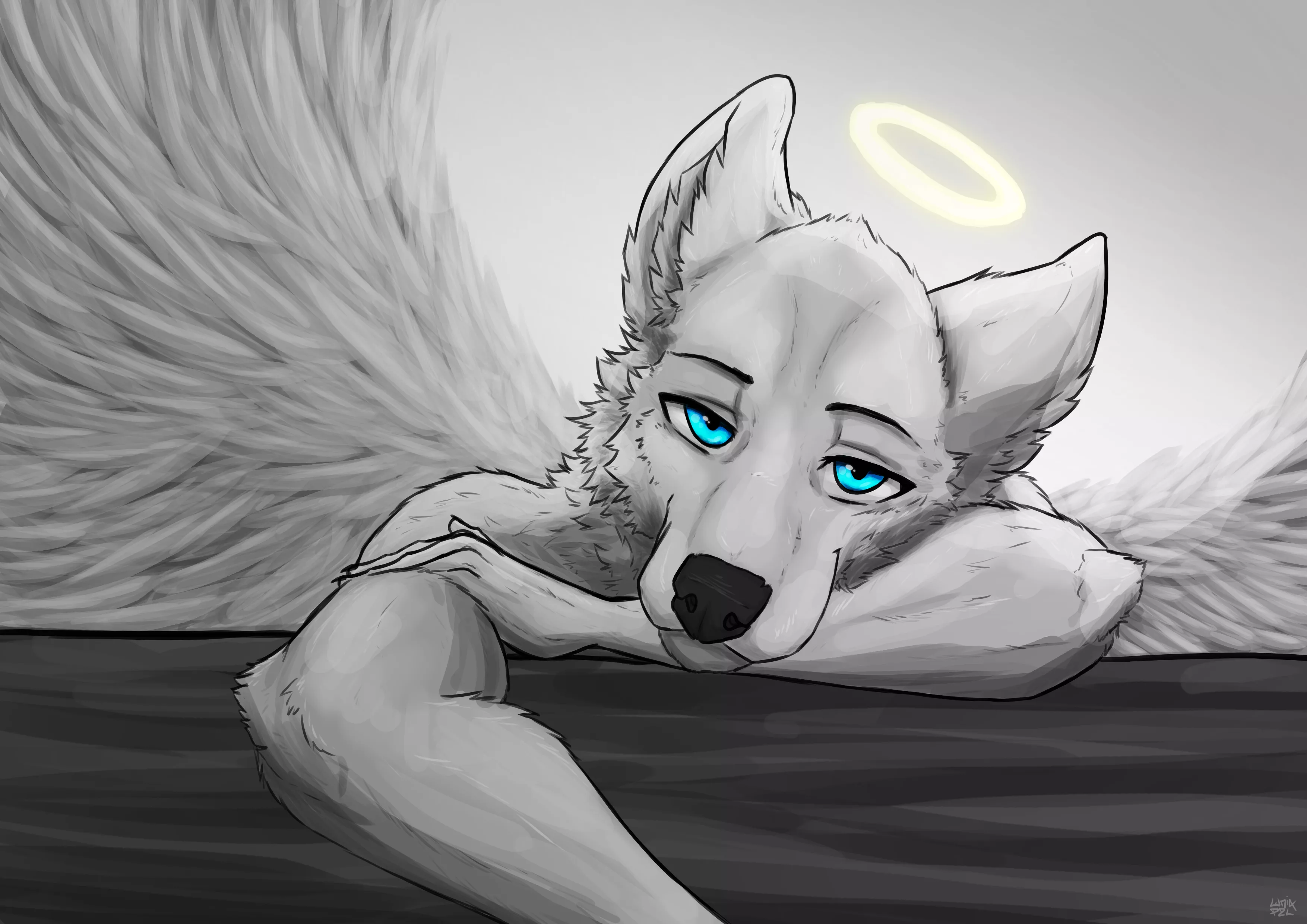 Guardian | Art by me | Speedpaint available on YouTube !