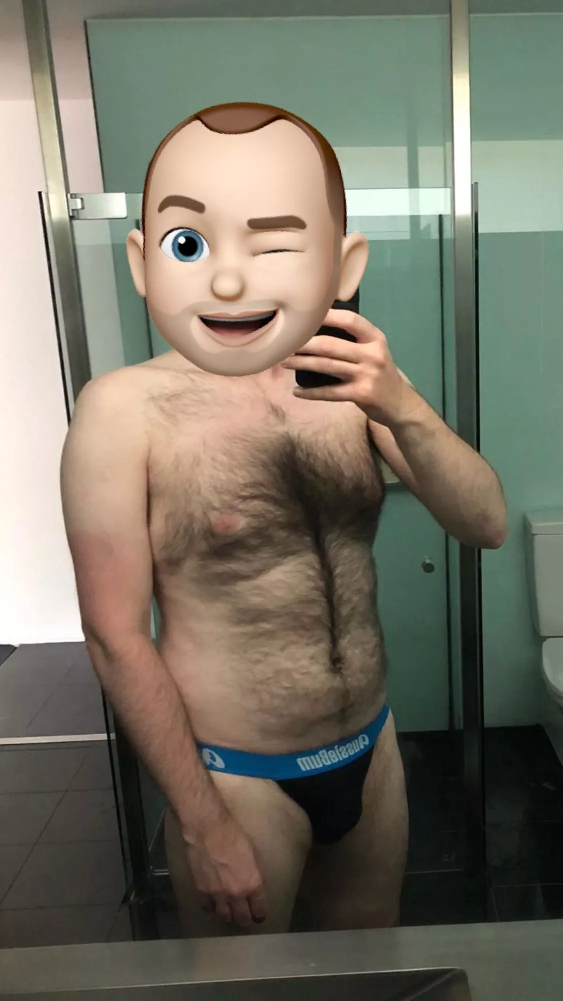 I have a farmer’s tan after being out all day. Clearly I’m not a farmer, I doubt many farmers wear jockstraps. I’d love to be proved wrong though.