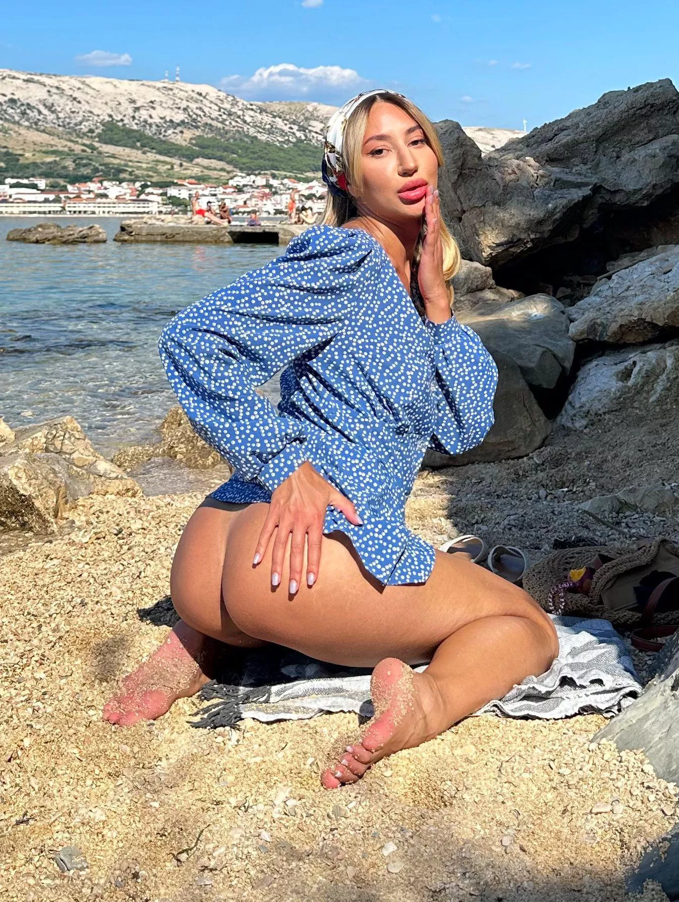 I love having fun at the beach.