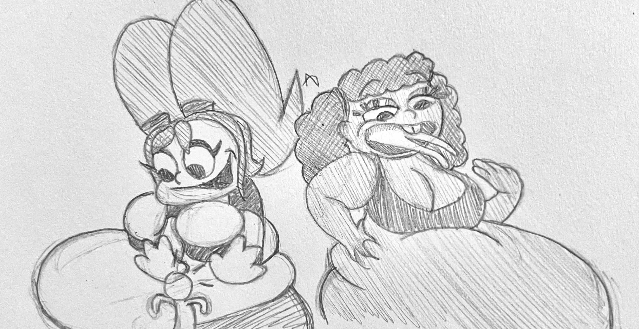 {Image} Sketch Commission drawn by me!