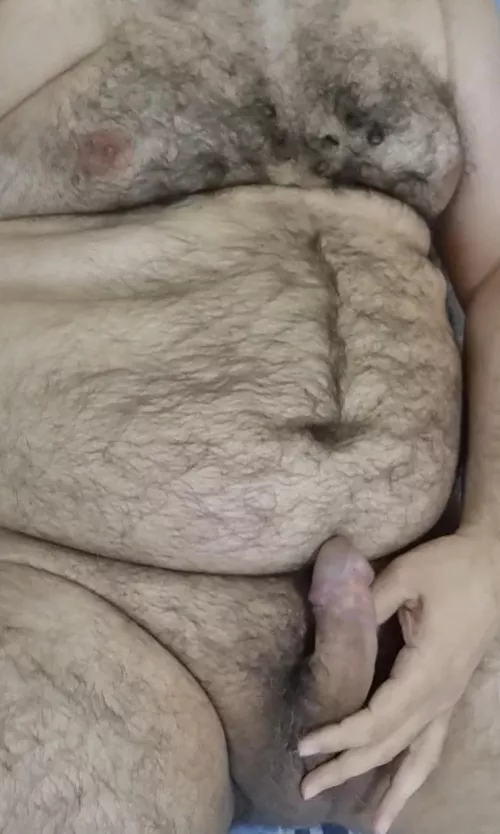 My chubby body and dick