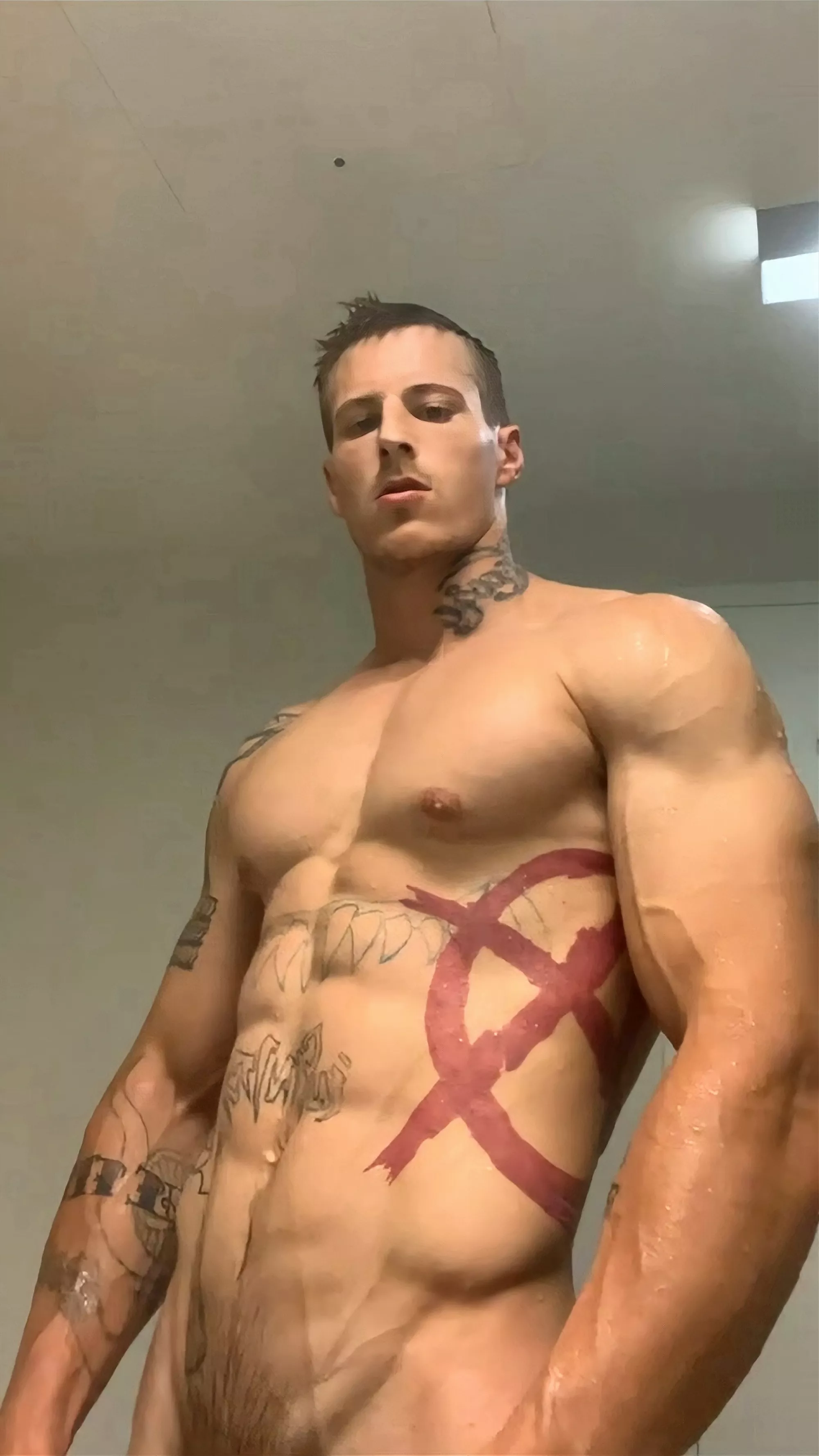 My pubes look invisible when they're wet. Ha ha