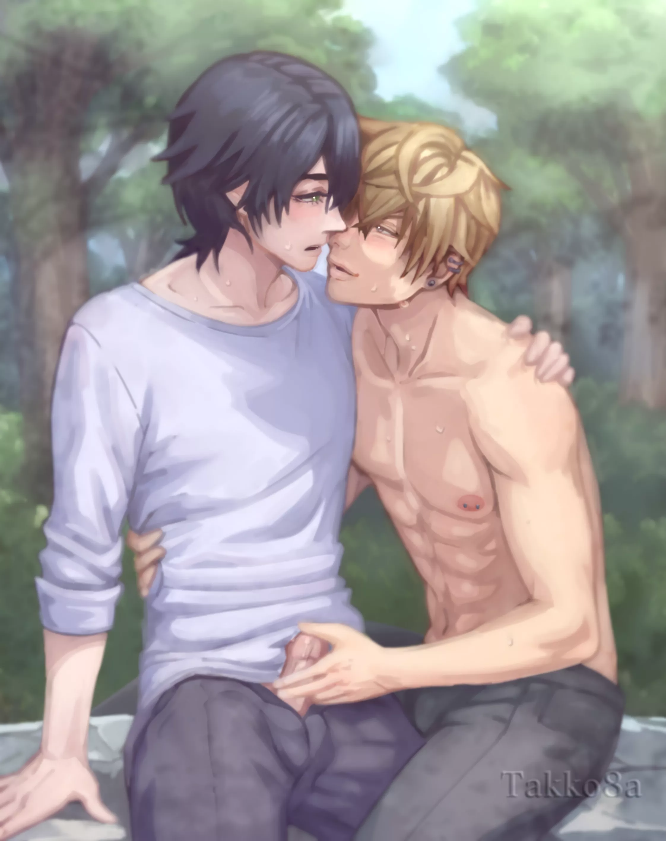 [Original] I bring you another drawing with two of my boys 💕