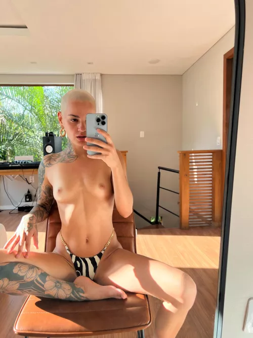 Shaving my hair makes me more naughty