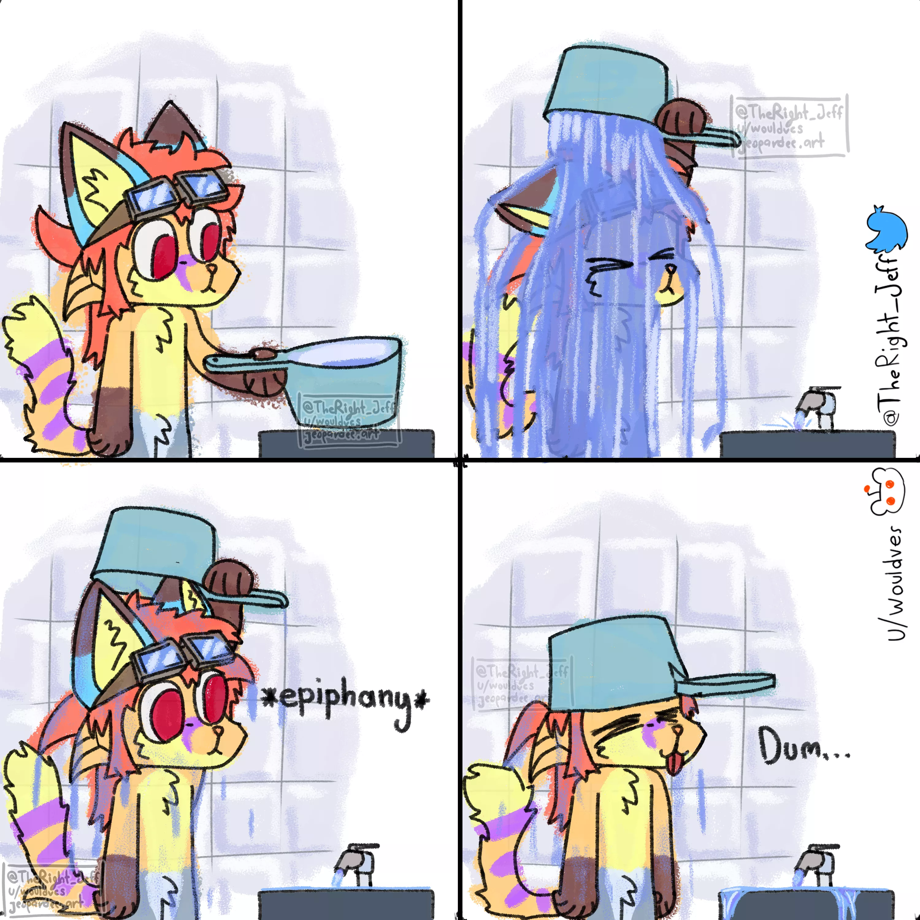 The hat ever -w- ( comic by me @TheRight_Jeff on twitter )