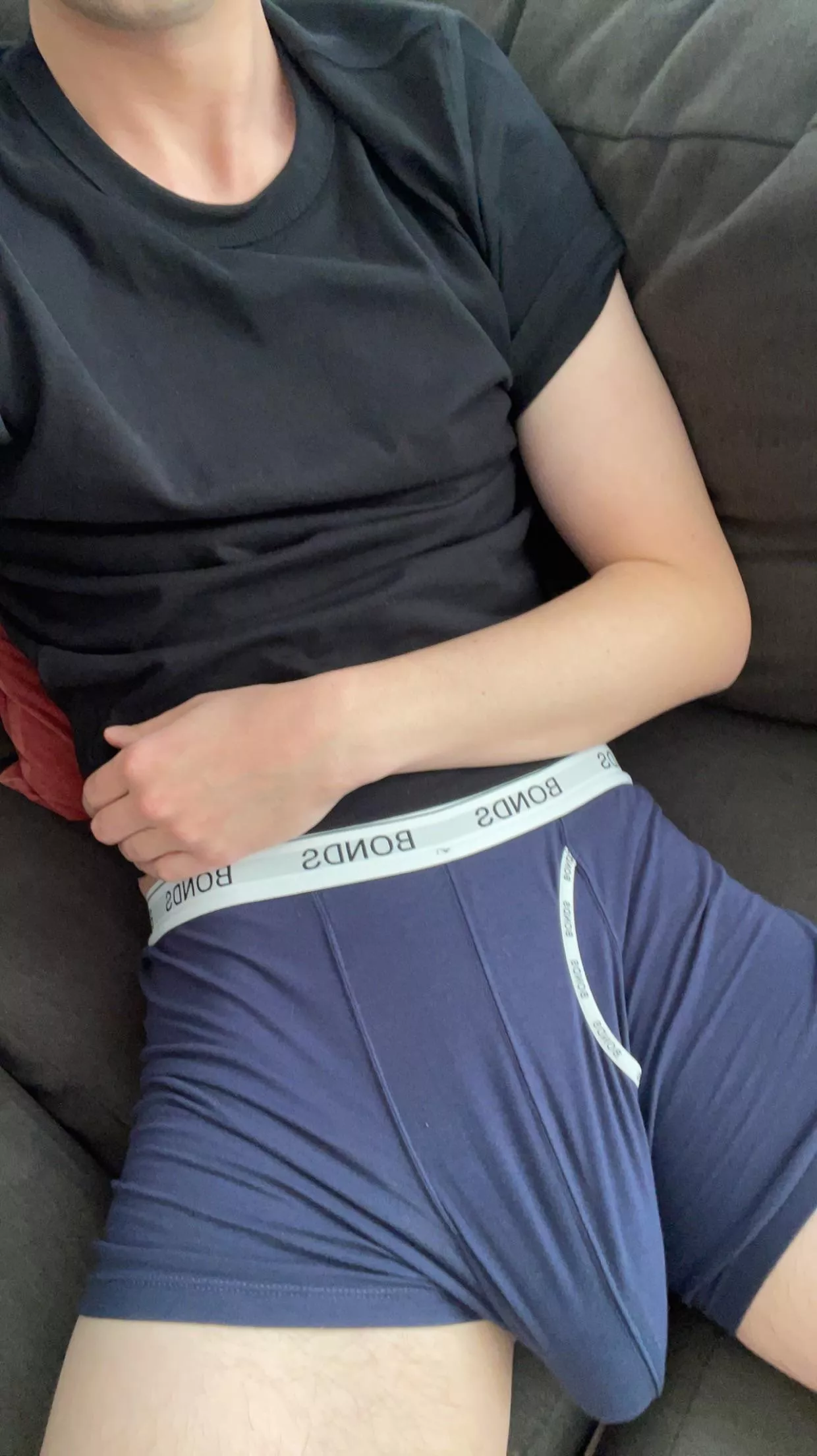 Trying on my new underwear