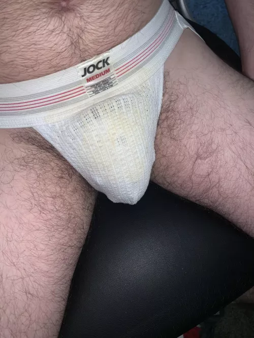 Who likes to worship a man’s used jock while he is also wearing a cup?