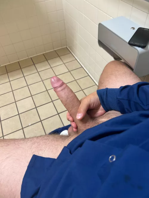 Working hard or hardly working, in scrubs