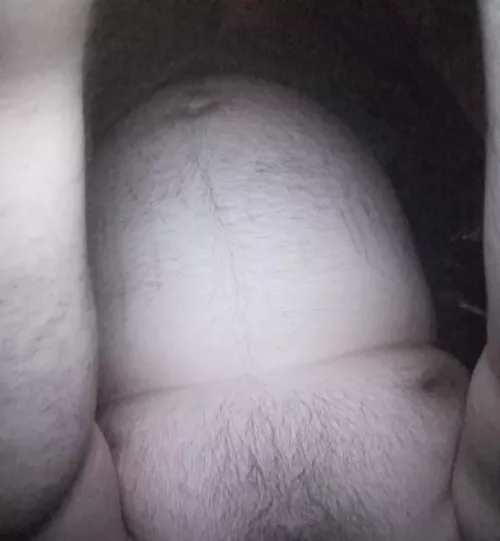 (21) Big hard belly.. Love my stretch marks