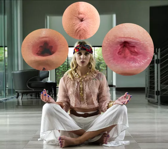 Anal Trinity - Chanel Grey