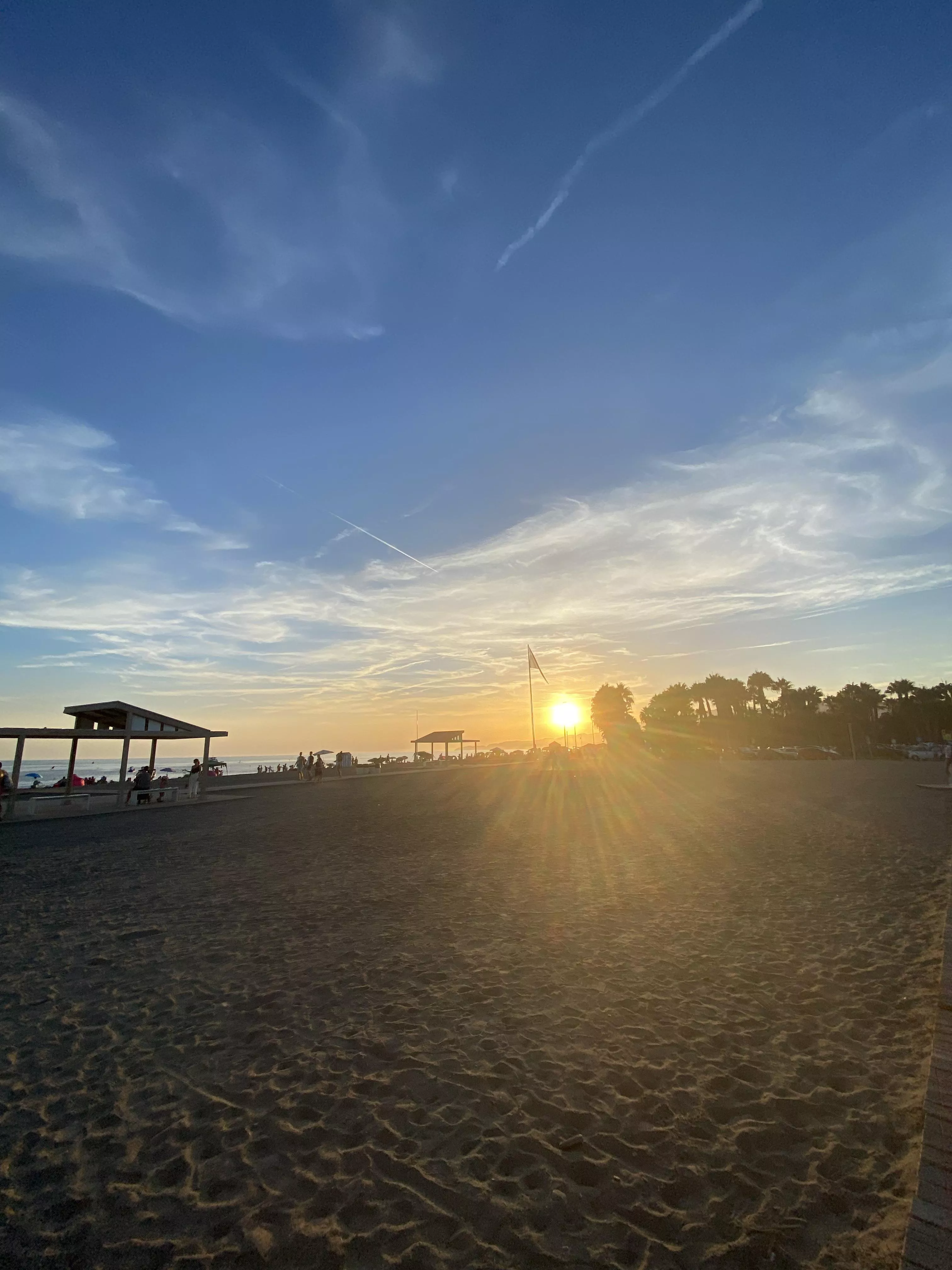 Another happy day and a beautiful sunset