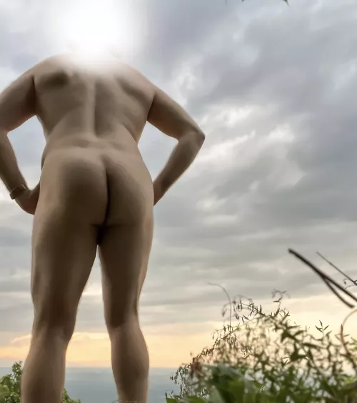 bringing naked joy to this overcast day