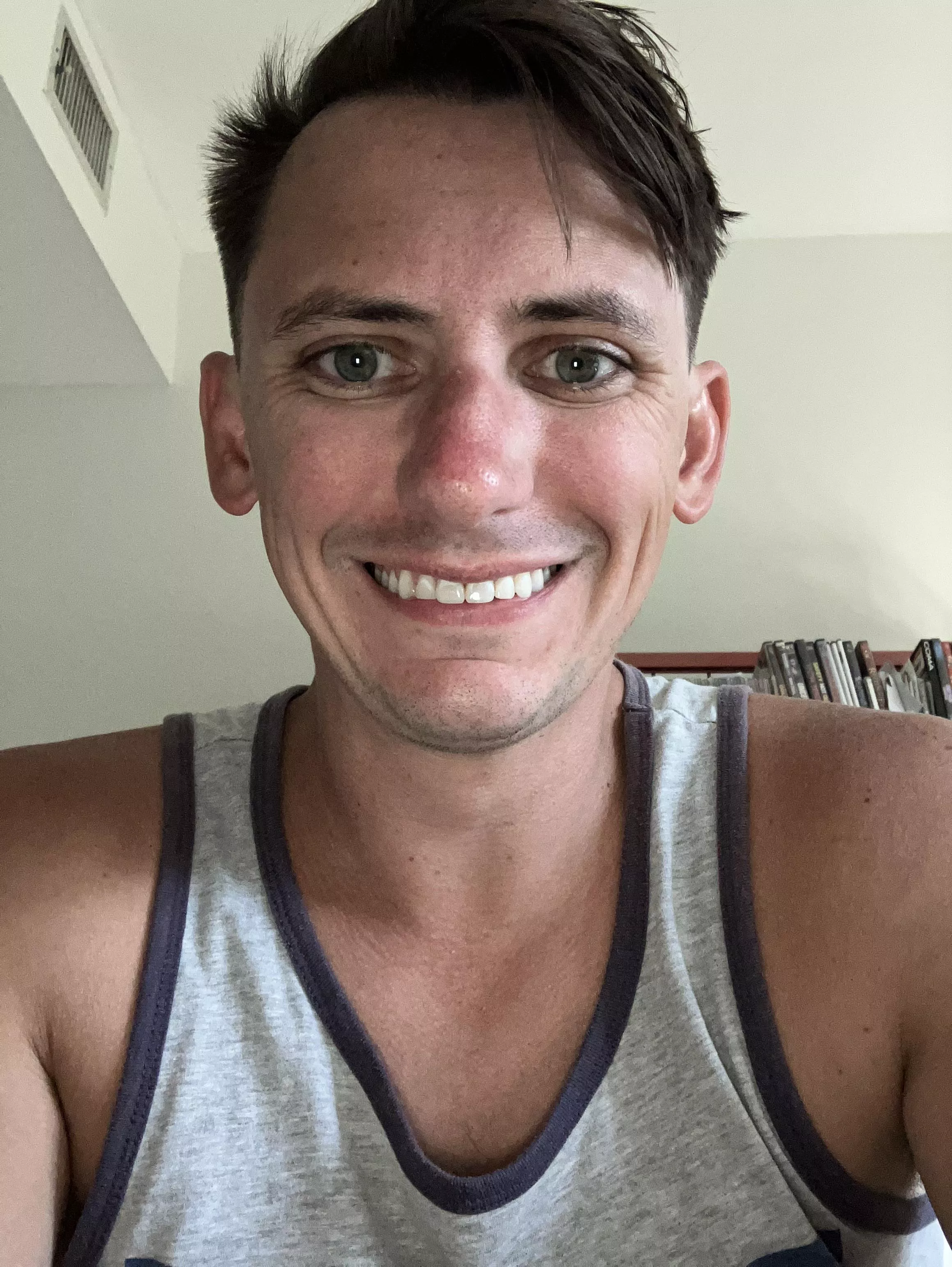 Drunk selfie. Definitely tipsy and disheveled 🤷🏻♂️ Drunk selfie. Definitely tipsy and disheveled 🤷🏻♂️