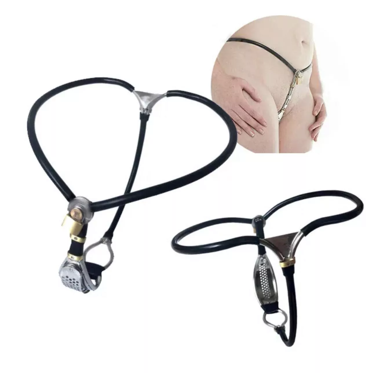 going to the bathroom in a belt