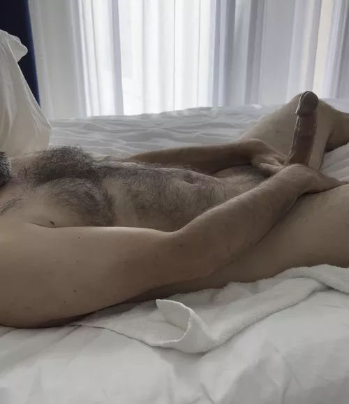 Hairy and hard in the morning