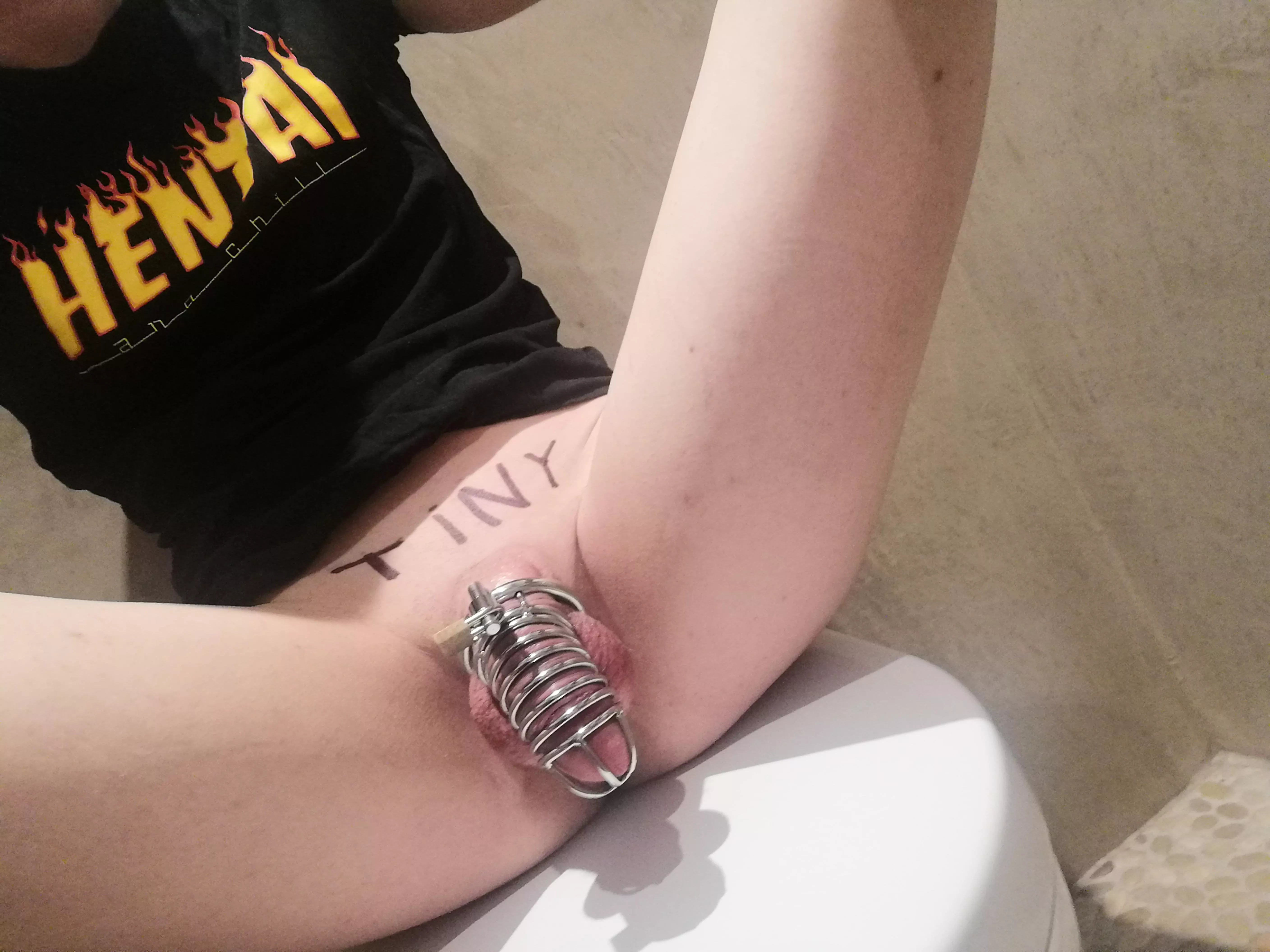 Have you tried fucking a sissy girl with a cage on? Have you tried fucking a sissy girl with a cage on?