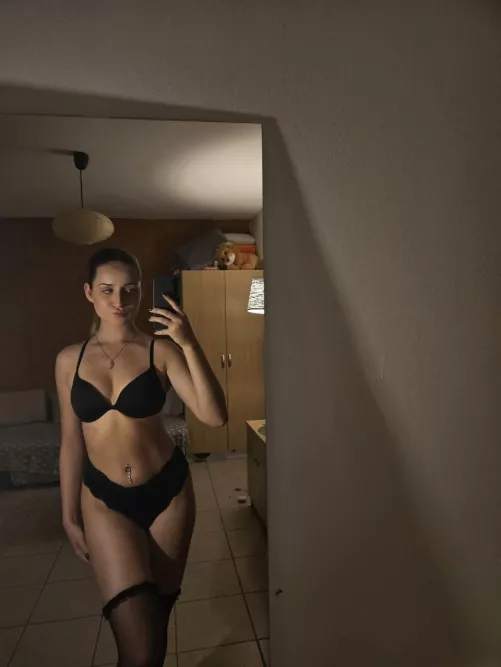 How about you deposit the biggest load ever on my sexy stomach[IMG]