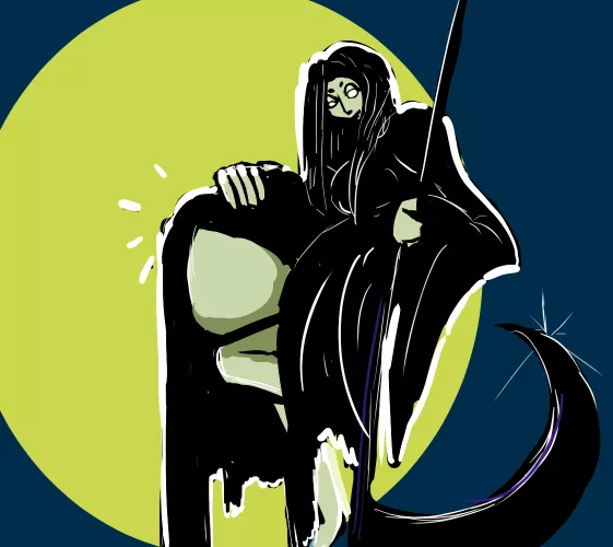 {image} A voracious reaper, art by me