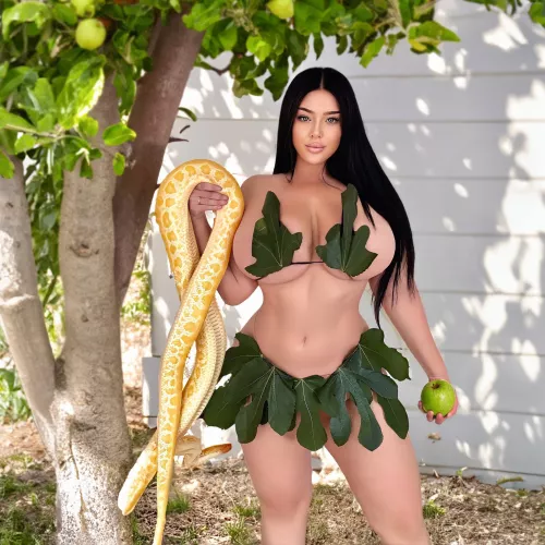 In the garden of Eden