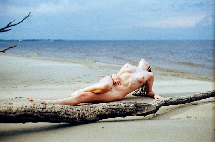 It was amazing shooting on film on the Kyiv sea 🩵