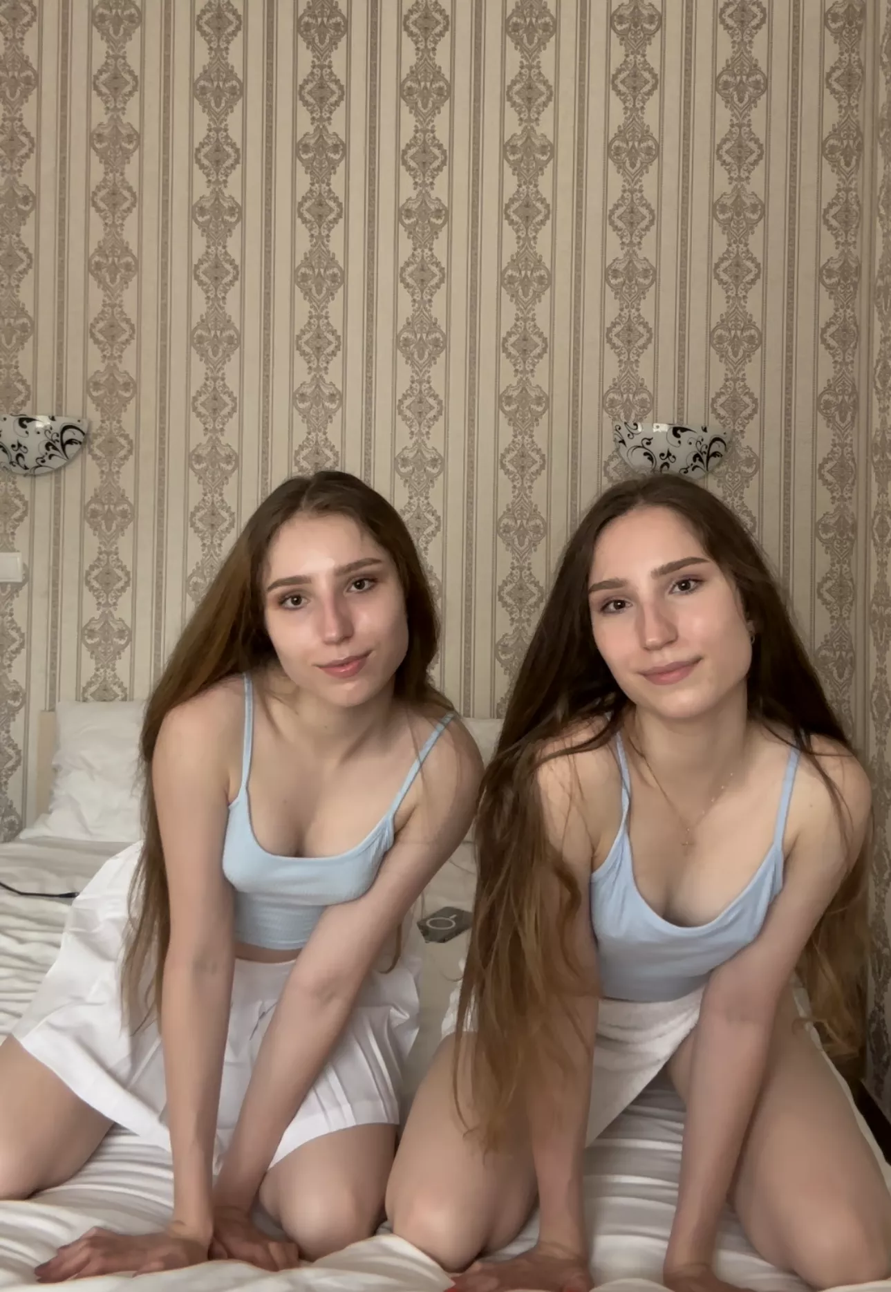 Lick us a little and then let's go to class