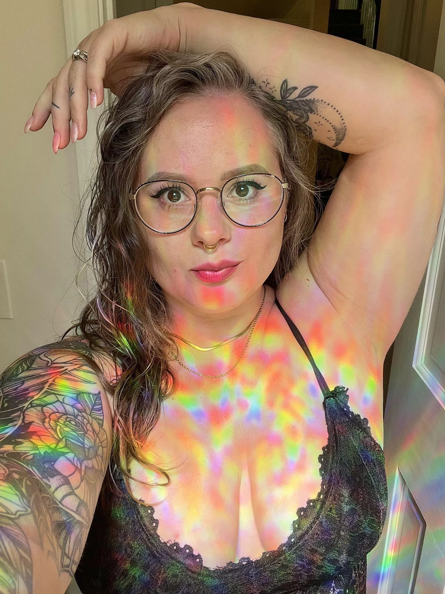 Maybe we could cover my chest in something else... any ideas?